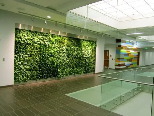 Infinity Interiors — Vertical grass
