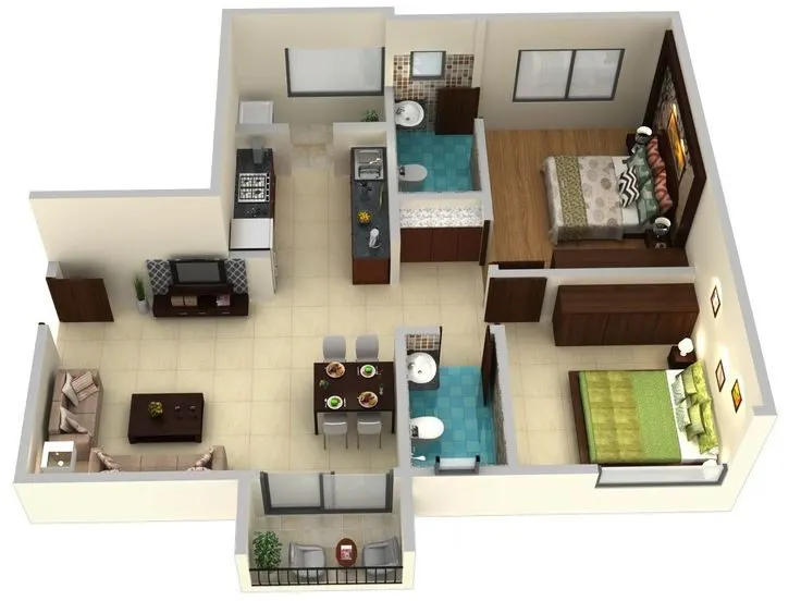 Infinity Interiors — 3d interior design1